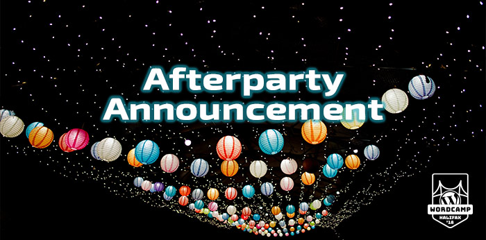 Afterparty Announcement